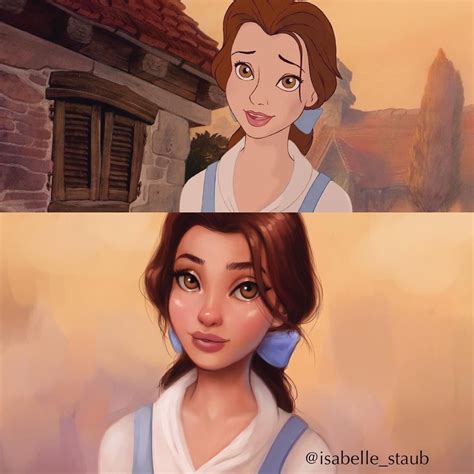 Realistic Disney Princess Illustrations Popsugar Love And Sex Disney Drawings Disney Princess