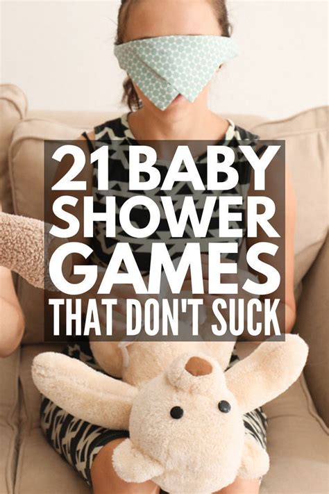 21 Non Traditional Baby Shower Games That Are Actually Fun Baby