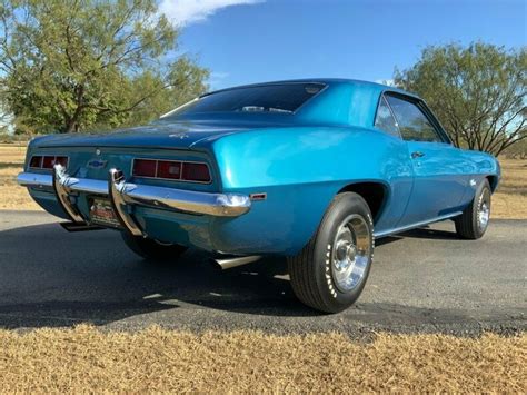 1969 Chevrolet Camaro Zl 1 Tribute 478 Miles Lemans Blue Coupe 427 V8 5