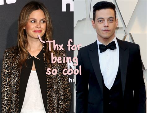Rachel Bilson Says She And Rami Malek Have Made Up And Are Good Again After PhotoGate Perez
