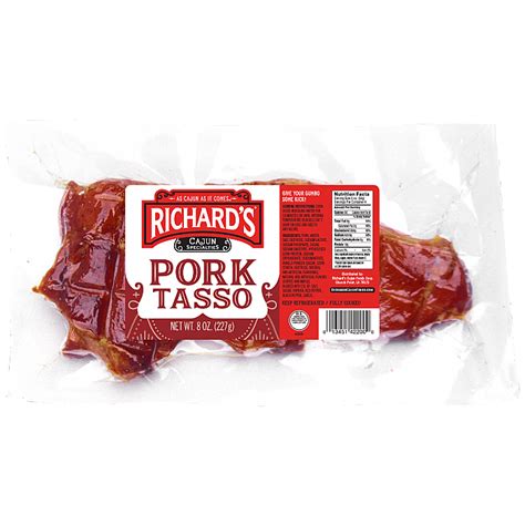 Experience Authentic Cajun Flavor With Richards Pork Tasso