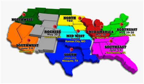 Usa Map North South East West Kinderzimmer 2018