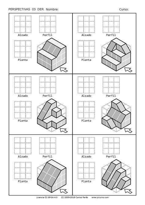 Worksheet Showing How To Draw The Shapes For Cubes And Boxes With Numbers