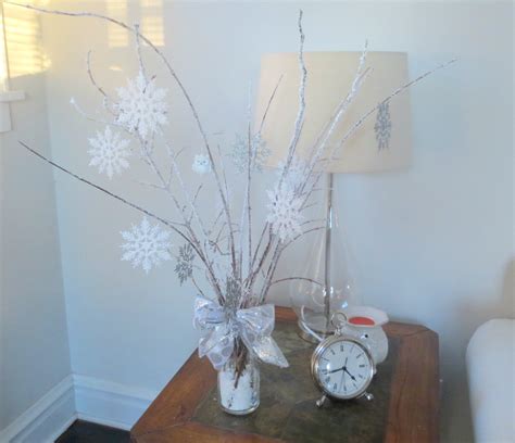 Beyond The Portico Winter Wonderland Centerpieces With Diy Icy