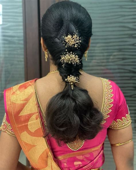 Details 83 Traditional Simple Hairstyle For Saree Super Hot Vn