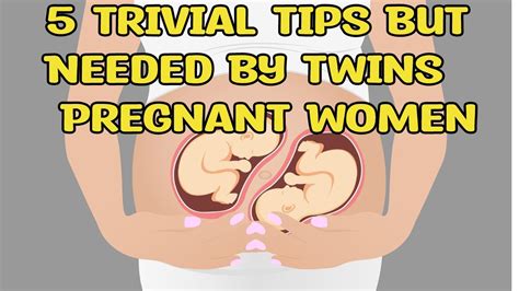 five crucial things for pregnant with twins youtube