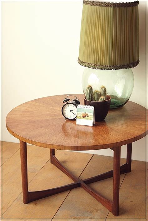 Excellent super elliptical dining table teak danish mid century vintage design. Vintage Mid century G Plan Teak coffee table danish design ...