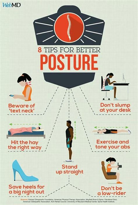 8 Tips For Better Posture Better Posture Postures Health Fitness