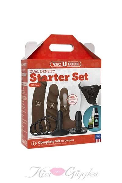 vac u lock dual density starter set chocolate