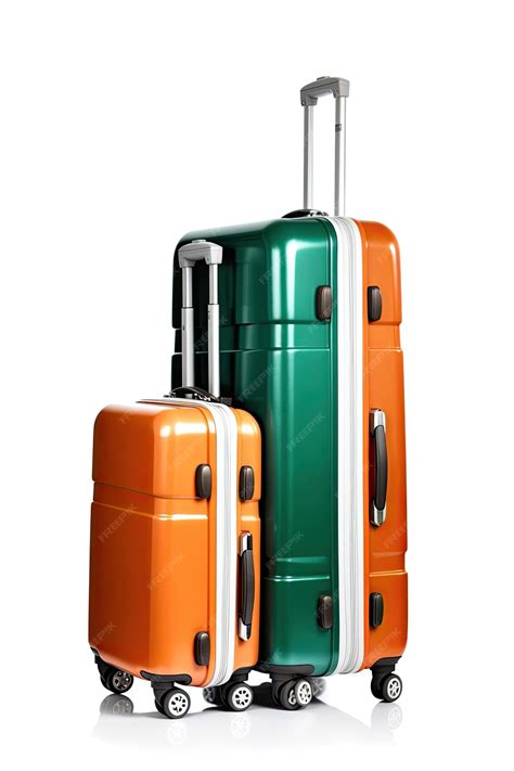 Premium AI Image | Awesome Irish Adventure Suitcases Full of Green