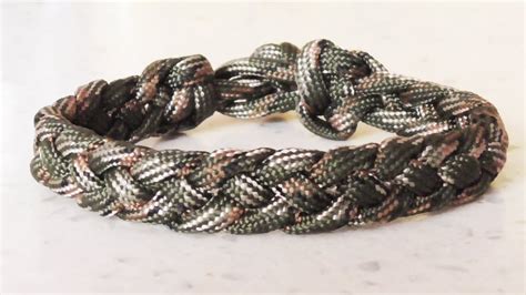 These paracord strings are extremely useful as they can be braided into bracelets and belts and can be used as decorations. How To Make A Four Strand Braid Paracord Survival Bracelet - YouTube