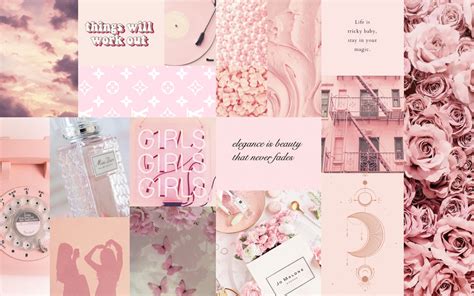 Wallpaper Girly Pink Wallpaper Desktop Cute Desktop Wallpaper
