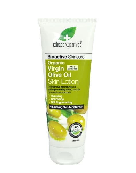 Organic Virgin Olive Oil Skin Lotion By Dr Organic 200ml 1297