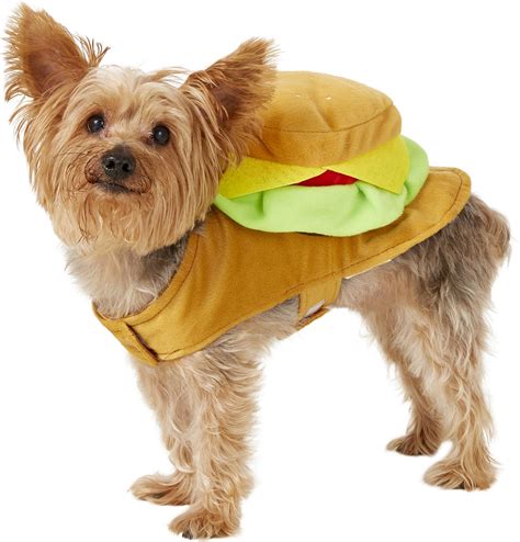 Rubies Costume Company Cheeseburger Dog Costume Small