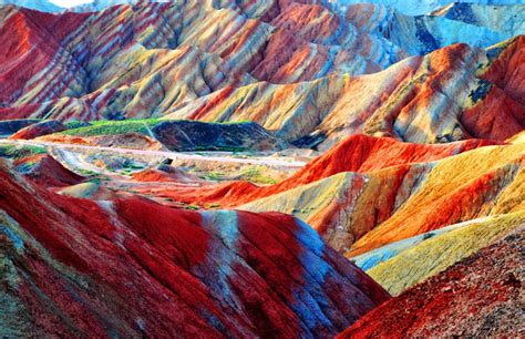 Discover Rainbow Mountains At Zhangye Danxia Geopark In China