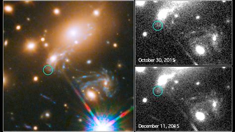 First Ever Supernova Explosion Hubble Space Telescope Captures Image