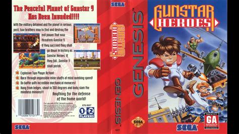 Gunstar Heroes Sega Genesis Full Playthrough Youtube