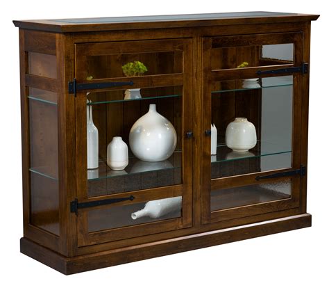 Mission curio category curio cabinets. Cheyenne Curio Cabinet from DutchCrafters Amish Furniture