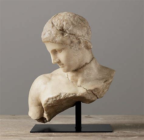4th C Bc Greek Bust In 2020 Ancient Greek Sculpture Sculpture Statue