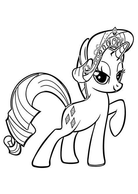 Check spelling or type a new query. My Little Pony Rarity coloring pages for kids printable ...
