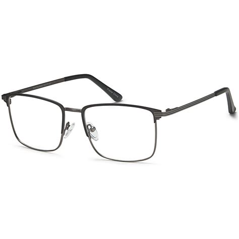 Unisex Eyeglasses 53 17 140 Grey Gunmetal Metal