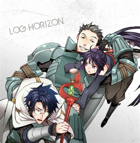 Log Horizon Shiroe Akatsuki Naotsugu Log Horizon Anime Horizons