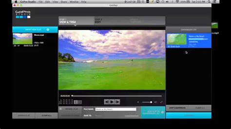 Gopro Tip 2 How To Use The Gopro Studio Software Youtube