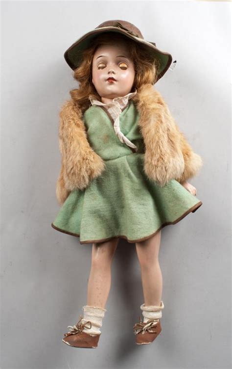 Antique Composition Doll Circa 1940s