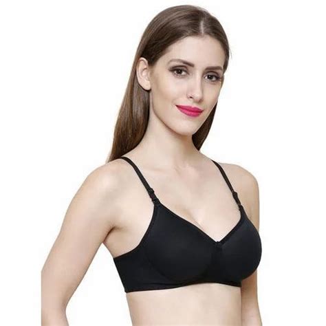 Black Plain Soft Cup Padded Bra Size 32b At Rs 110piece In Delhi