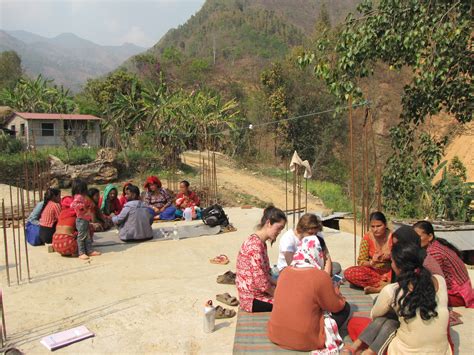 Women Rebuild Villages After The Earthquake In Nepal Aalto Global Impact