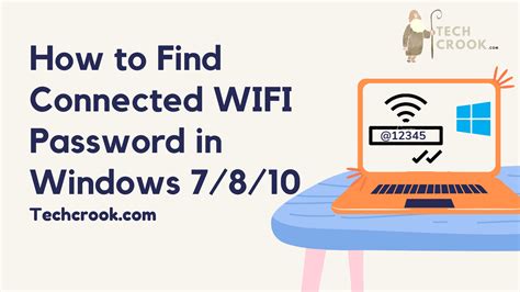 How To Find The Password For Current Connected Wifi Network In Windows