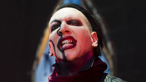 Marilyn Manson Cancels Nine Concerts After Freak Onstage Accident