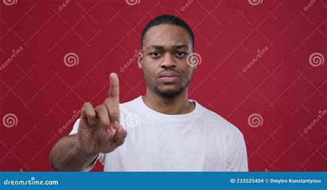 Man Saying No By Waving His Finger Stock Footage Video Of Person