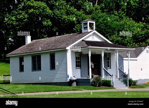Lancaster Pennsylvania A Traditional One Room Amish Schoolhouse At