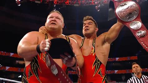 Tag Team Titles Change Hands On Wwe Raw As Randy Orton Takes A Pin
