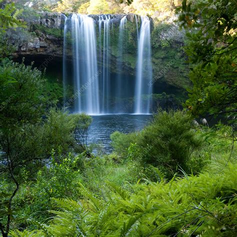 Tranquil Waterfall Stock Image F0143990 Science Photo Library