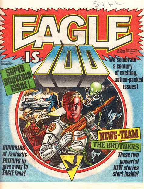 Starlogged Geek Media Again 1984 Eagle February Issues Ipc