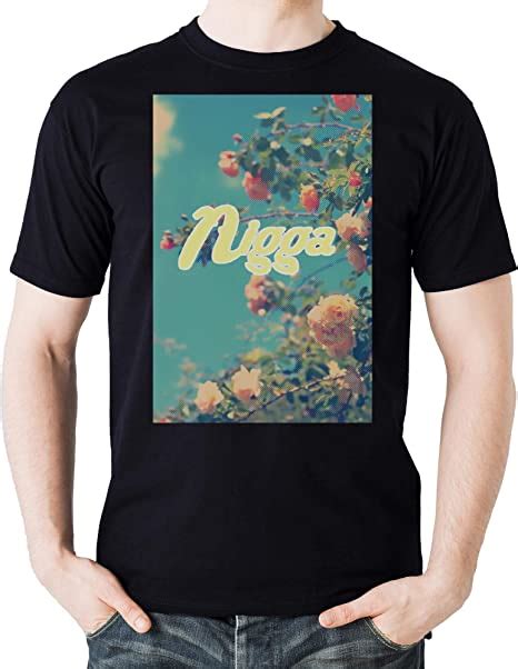 Lilij Nigga Primavera T Shirt Men S Black Amazon Co Uk Clothing