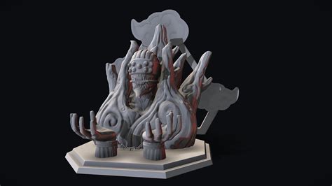 Gedo Mazo High Poly Sculpt 3d Model By Animeritual Goodiecandle