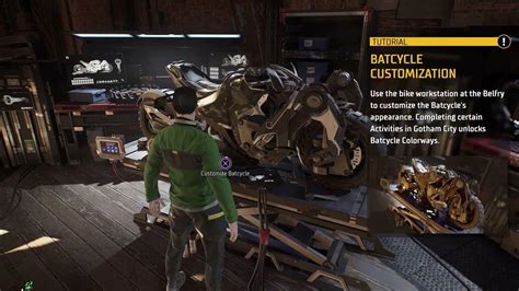 Gotham Knights 14 Belfry Customize Batcycle To 233 Kustom Via Per