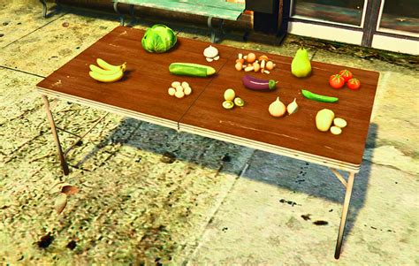 Vegetables And Fruits Props Gta5
