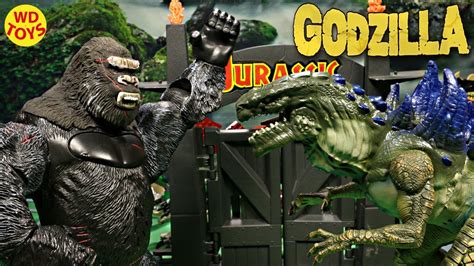 New 1998 Rumble Roar Power Blast Godzilla Vs King Kong