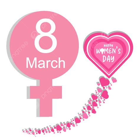 international womens day vector hd png images international women s day 8 march woman sign