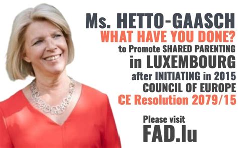 Ms. HETTO-GAASCH What Have You Done? to Promote Equal ...
