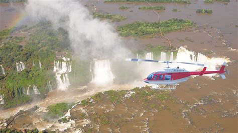 Experience The Iguazu Falls On A Helicopter Flip Andbeyond