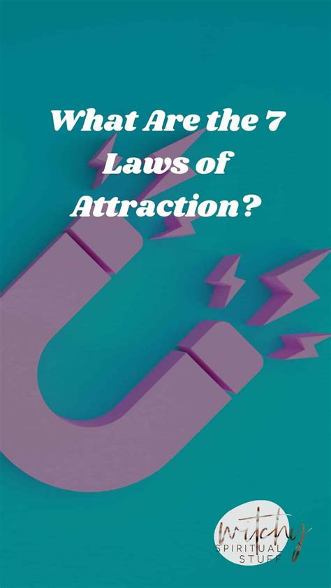 What Are The 7 Laws Of Attraction