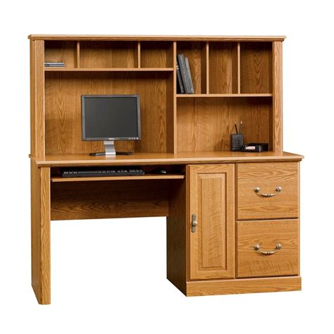 Sauder Outlet Orchard Hills Computer Desk With Hutch 58 34 Carolin
