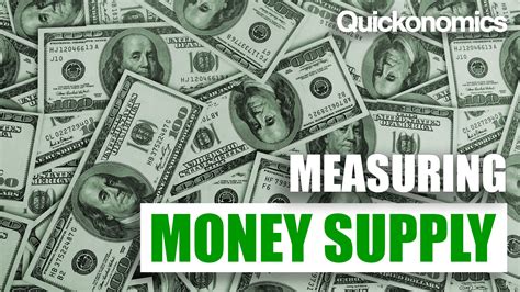 Three Measures of Money Supply - Quickonomics