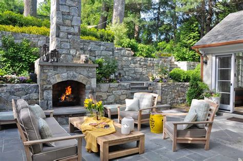 30 Outdoor Fireplace Ideas Cozy Outdoor Fireplaces Hgtv 50 Off