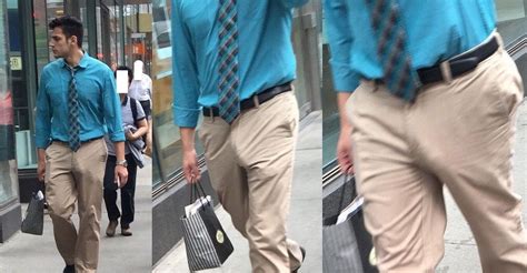 Dressed To Impress Freeballing Men In Tight Pants Dress Slacks Business Suit Good